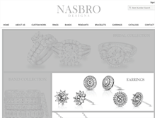 Tablet Screenshot of nasbro.com